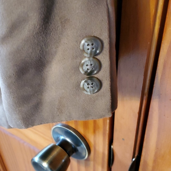 Men's suede jacket size large - Picture 5 of 6